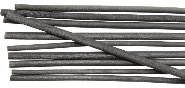 11088-Zeichenkohle Natur-  Weinrebe- Schwarz &#8211; Gradation  B- HB- H &#8211;  im 10er Pack  &#8211; 1