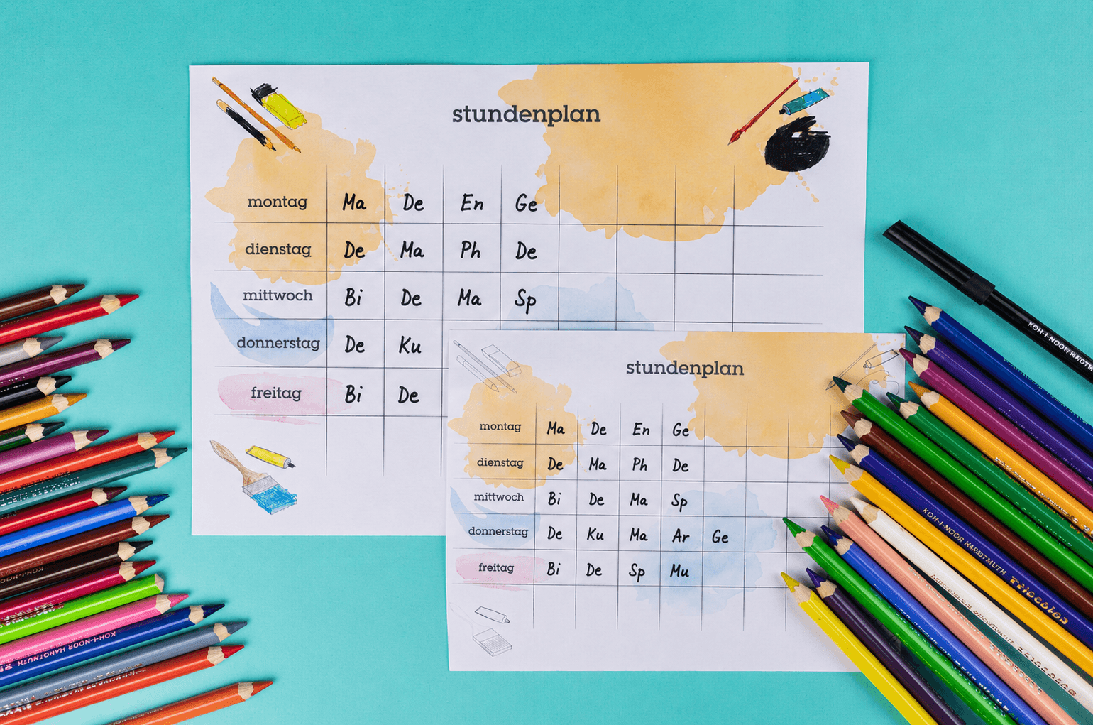 Stundenplan für Schüler