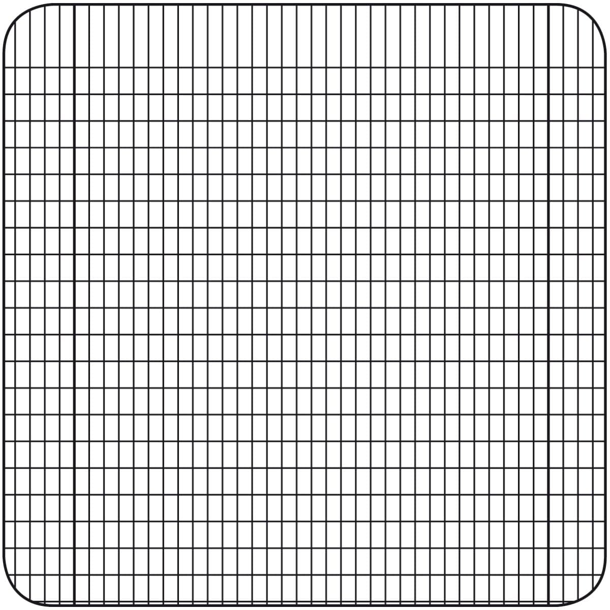 Schulheft A 4 – 16 Blatt Lineatur Nr. 29 rautiert 5 x 9 mm mit Ränder – 2