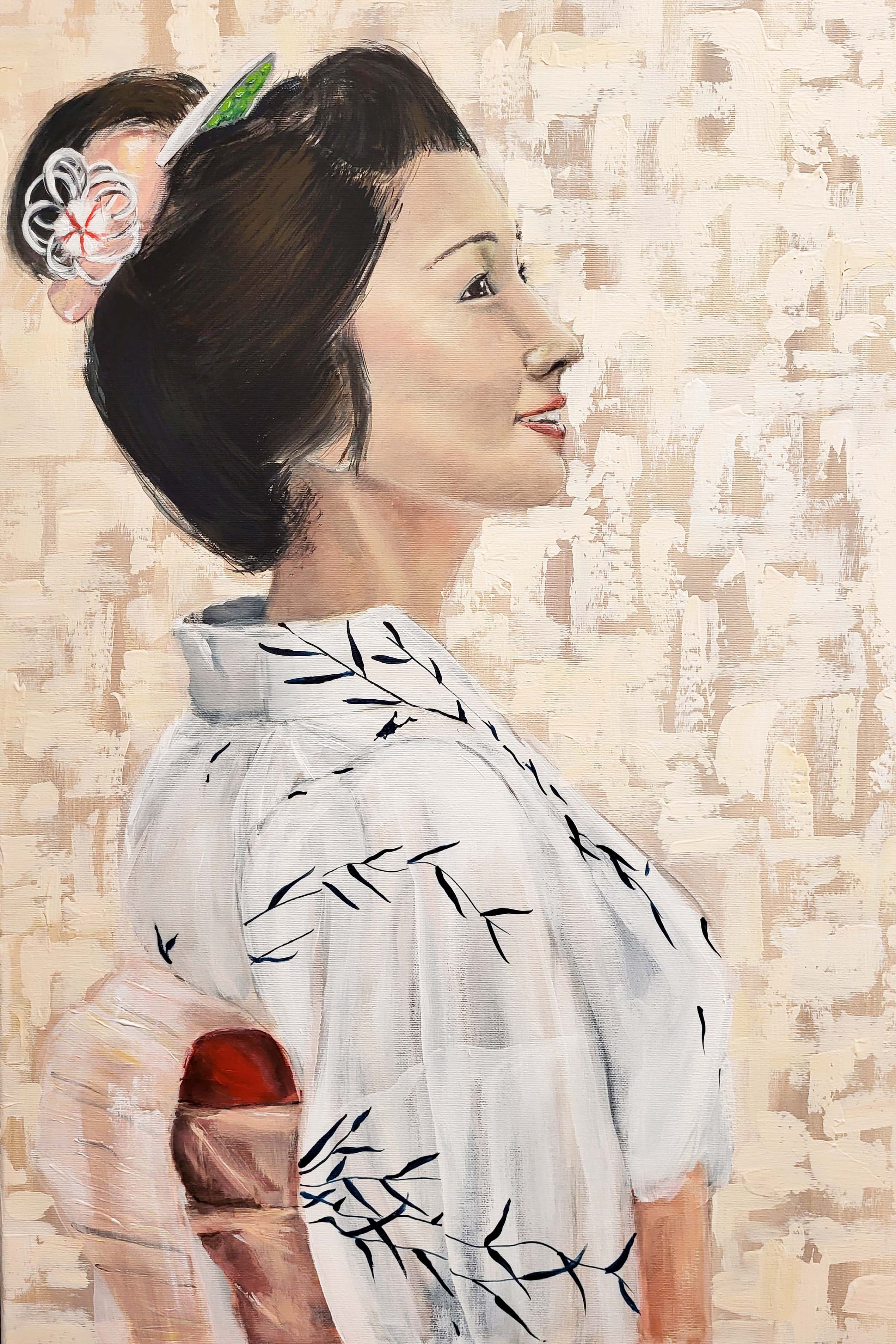 Malen mit Acryl: eine Anleitung für japanische Themen mit Acrylfarben