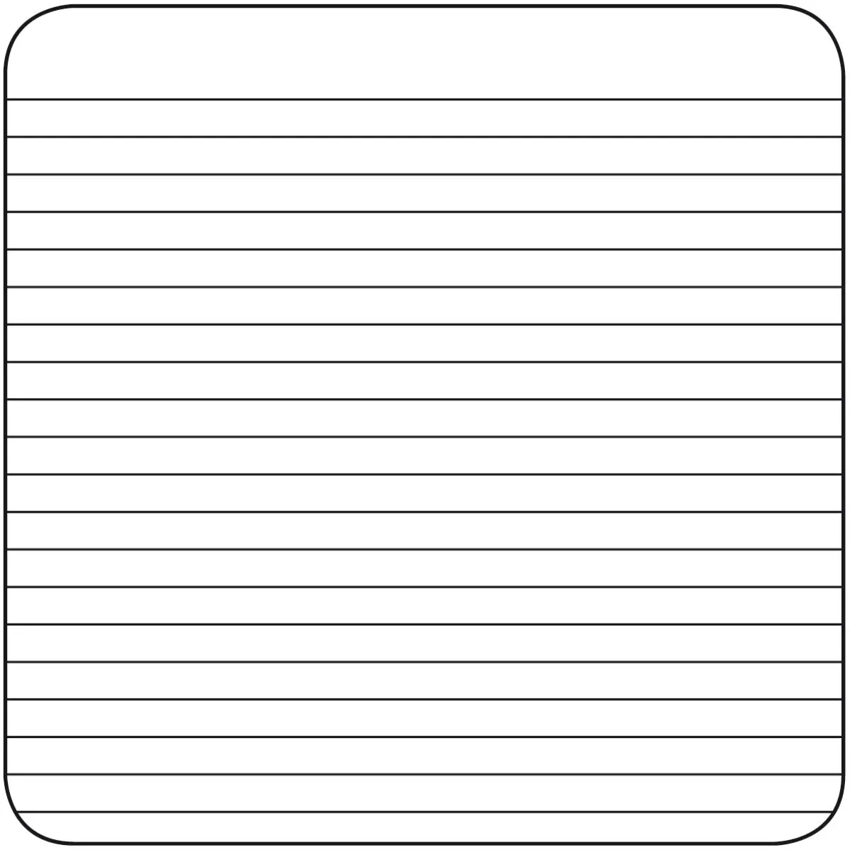 Schulheft A 4 &#8211; 16 Blatt Lineatur Nr. 21 liniert &#8211; 2